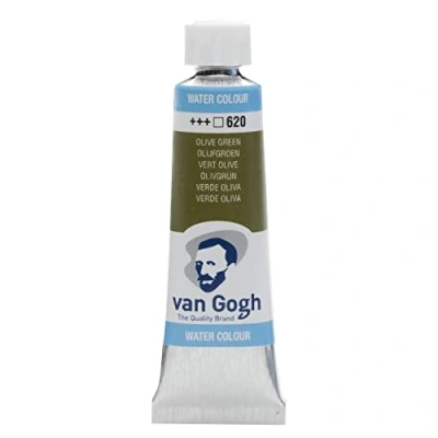 Image of Van Gogh Watercolour Tube 10 ml Olive Green 620