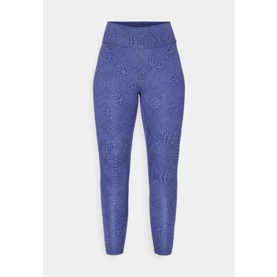 Image of Puma MOVE Cloudspun 7/8 AOP Leggings, Women&#039;s, Size: Small, Blue crystal