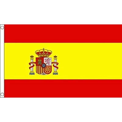 Image of Spain Crest Small Flag 3ft x 2ft