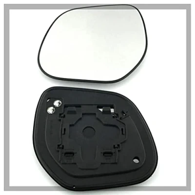 Image of Fits Citroen C Crosser From 2007 to 2012 Heated Clip on Wing Mirror With Base LEFT HAND (UK Passenger Side)