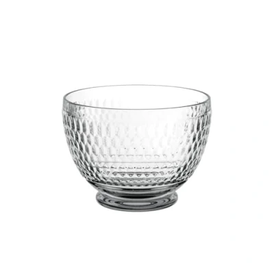 Image of Villeroy &amp; Boch Boston Dish, Decorative Salad Bowl for Parties and brunches, Crystal, Transparent