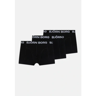 Image of Björn Borg 3 PACK Pants for kids, Size: 14y, Black