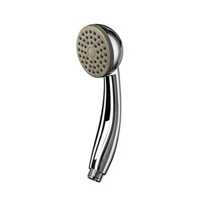 Image of Croydex Single Function Shower Handset with Rub Clean Nozzles, Chrome