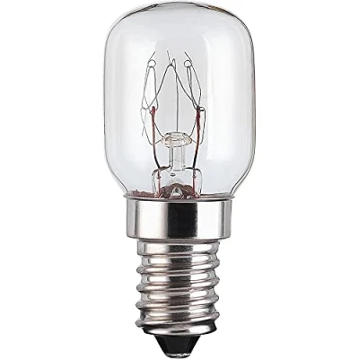 Image of Bright Source 1 Pack 15w Pygmy Bulb Himalayan Salt Lamp/Appliance/Sewing Machine/Fridge SES 240v Small Edison Screw (15w Appliance SES)