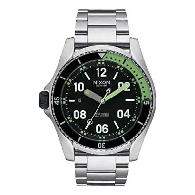 Image of Nixon Unisex Watch Descender Analogue Quartz Stainless Steel A959 Ooo 00