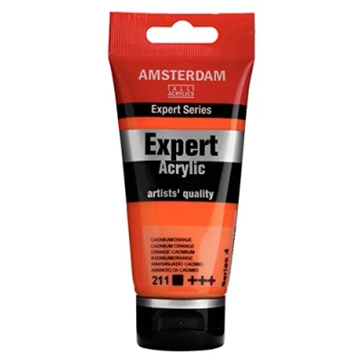 Image of Amsterdam Expert Acrylic: (Acrylic) 75 ml. Series 4 Cadmium Orange