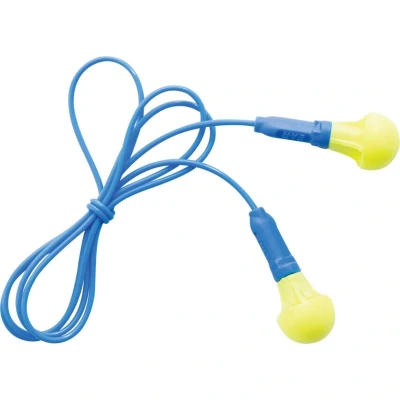 Image of 3M EAR EX 01 020 Push ins Corded Plugs (BOX 100 Pr)