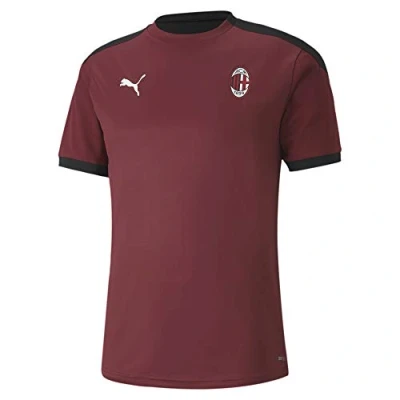 Image of Puma Acm Training Jersey Tee Cordovan Black, X Large
