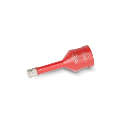Image of RUBI 5989 Dry Drilling in Ceramic, Porcelain, Natural Stone and Other Material Operating Speed 14,000 r.p.m DRYGRES DRILL BIT Ø5/16&quot; (8 MM.), Red