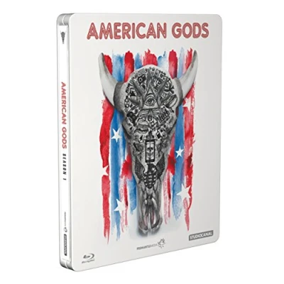 Image of American Gods Season 1 Steelbook (Exclusive to Amazon.de) [Blu ray] [Limited Edition]