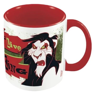 Image of Pyramid International MGC27329 Disney The Lion King Ceramic Mug in Presentation Gift Box, Long Live Design, 11oz Capacity, Black
