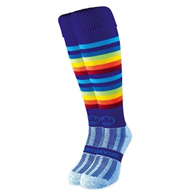 Image of WackySox Razzle Dazzle Rainbow Knee Length Sports Socks