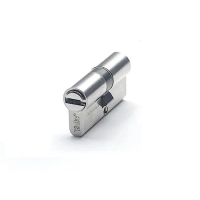 Image of Yale, YL63060HN, Security Cylinder, YL6, Long Cam, Key, Nickel Plated, 30 x 60 mm