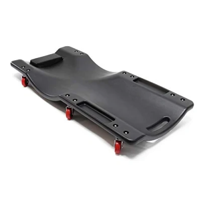 Image of WilTec Plastic creeper Rolling board Mechanics Workshop Garage 90x40x9cm max 90kg