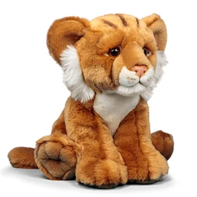 Image of Animigos World of Nature 24cm Plush Lion Cub Soft Toy