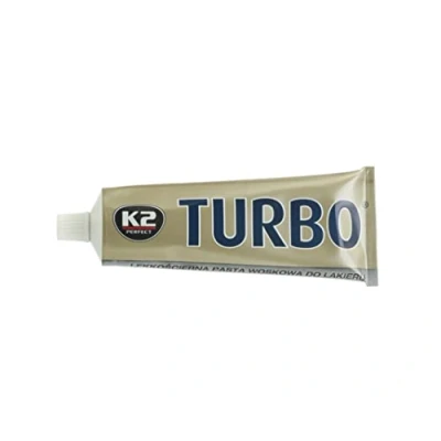 Image of K2 Turbo Tempo Car Polishing Compound with Nano Tech, 120g Paste + Dekra Logo