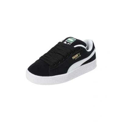 Image of PUMA Suede XL Jr Low Top Trainers Boys Black 5.5