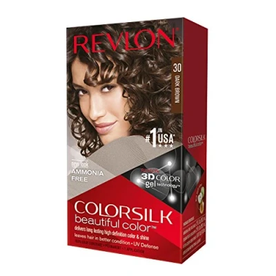 Image of ColorSilk Beautiful Color 30 Dark Brown by Revlon