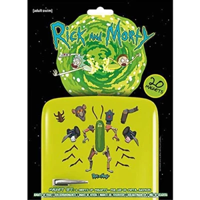 Image of Rick and Morty Magnets 18 x 24cm