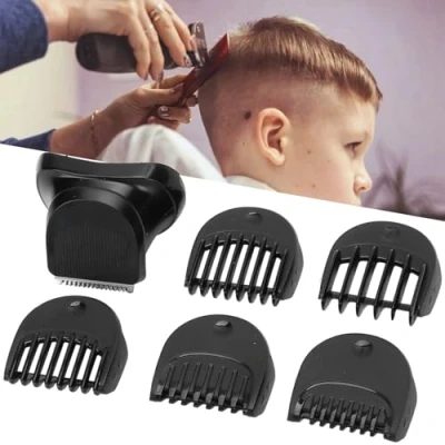 Image of Electric Razor Head, Shaver Trimmer Head for Braun Series 5pcs Guide Comb Barber Shop Men