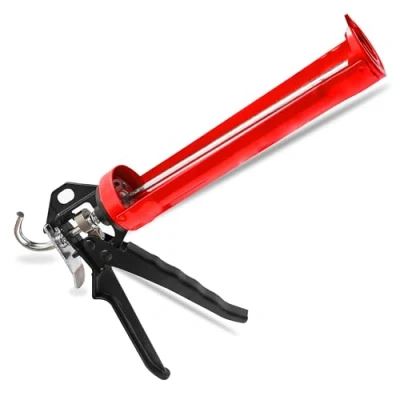 Image of G4GADGET Heavy Duty Sealant Caulking Gun 310ml (0.3L) Extra Strong Skeleton Applicator for Sealants, Silicones, and Adhesives Professional Grade with Ergonomic Grip &amp; Rotating Barrel