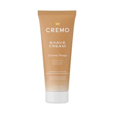 Image of Cremo Coconut Mango Moisturizing Shave Cream, Astonishingly Superior Shaving Cream For Women, Fights Nicks, Cuts And Razor Burn, 6 Ounces