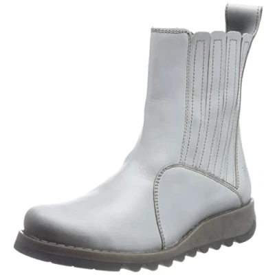 Image of Fly London Women&#039;s SUZY899FLY Chelsea Boot, Cloud, 5 UK