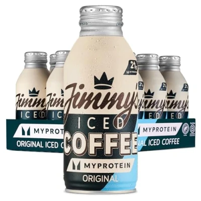 Image of Jimmy&#039;s Iced Coffee x The Big Myprotein Original BottleCan™ 12 380ml Multipack 21g Protein Enriched Latte Drink Shake