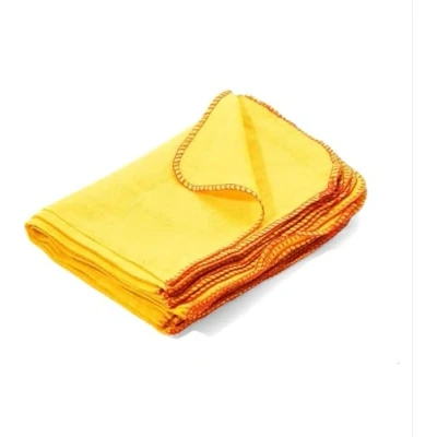 Image of NAEEM SONS Yellow Dusters Cotton Cleaning Cloths Polishing Cloth Dusting Towel Multi Purpose Duster Washable Reusable Car For Kitchen Essentials (10 pc)