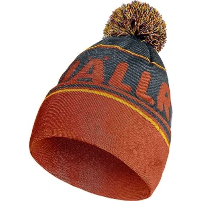 Image of Fjallraven 84768 215 555 Fjällräven Pom Hat/Fjällräven Hat Unisex Autumn Leaf Dark Navy Size OneSize