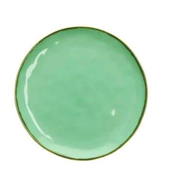 Image of Rose and Tulipani Concerto Dinner Plate 27cm Tiffany Green