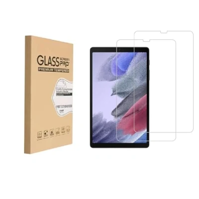 Image of Shunwige Designed for Samsung Galaxy Tab A7 Lite (8.7 Inch) Tempered Glass Screen Protector 9H Anti Scratch HD Clear Bubble Free(2pcs)