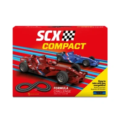 Image of SCX C10368X500 Compact 1:43 Formula Challenge Battery Powered Starter Set