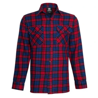 Image of Undercover Mens Check Shirt HT144 Red Large