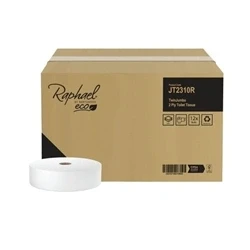 Image of Raphael 2 Ply Twin Jumbo Toilet Roll 310m (Pack of 12) JT2310RDS
