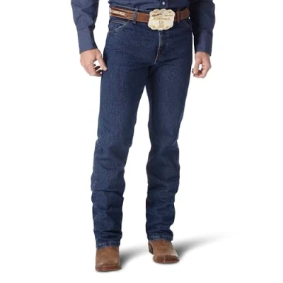 Image of Wrangler Men&#039;s Premium Performance Cowboy Cut Regular Jean, Mid Stone, 38W / 34L