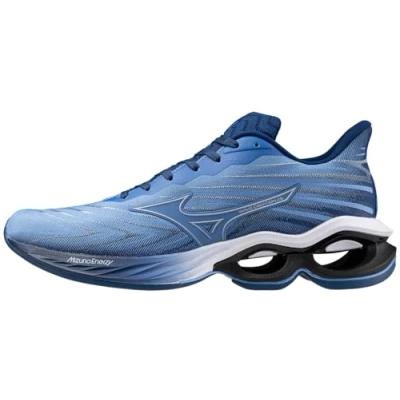 Image of Mizuno Mens Wave Creation 25 Running Shoe, Marina/Navy Peony, 12 UK