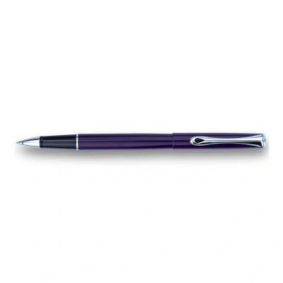 Image of Traveller Rollerball Pen Medium 15 cm Stainless Steel Purple Set of 2