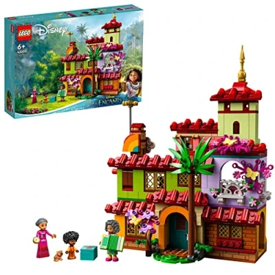 Image of LEGO 43202 Disney The Madrigal House Building Toy, Dollhouse with Abuela and Mirabel Mini Doll Figures, Disney’s Encanto Gifts for 6 Plus Year Old Kids, Girls &amp; Boys