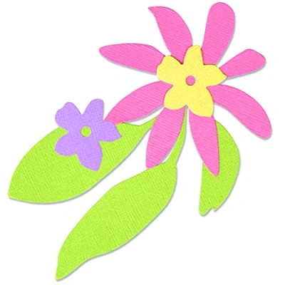 Image of Sizzix Bigz Die Nordic Flowers by Olivia Rose, 665825, Multicolor, One Size