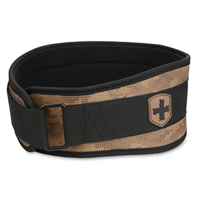 Image of Harbinger Foam Core 4.5 Inch Weight Lifting and Workout Belt, Small, Merlot, Competition Size (Men&#039;s &amp; Women&#039;s)