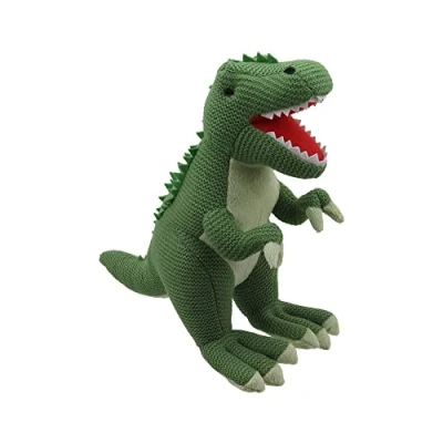 Image of Wilberry T Rex Green Medium Knitted