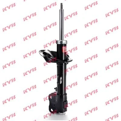 Image of 4060A173, 5202NZ, 5202ZP Shock absorber KYB Excel G 339081 Front Axle Left Gas Pressure Twin Tube Suspension Strut, Damper with Rebound Spring Top pin