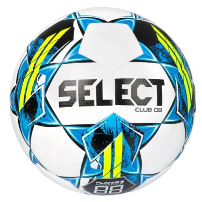 Image of Select Club DB V22 Soccer Ball, White/Blue, Size 4