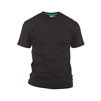 Image of D555 Tees Flyers Premium Cotton Crew Neck T Shirts Black 5XL