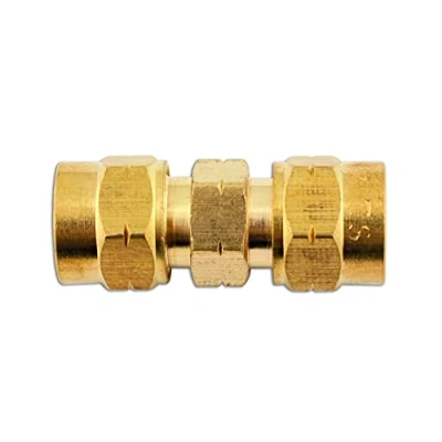 Image of Connect 31152 Brass Straight Coupling 4mm 10pc
