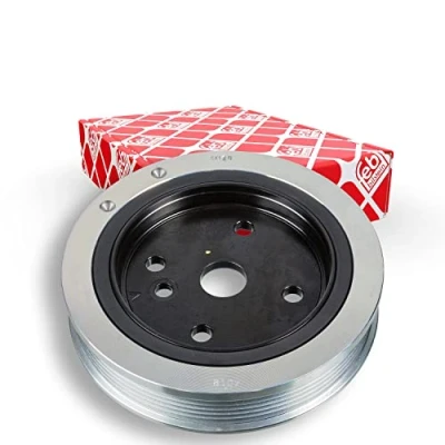Image of 30731039, 8692285 crankshaft Pulley FEBI BILSTEIN 103863 6PK 156,42mm 5 for VOLVO: V70 2