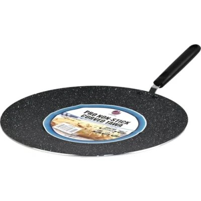 Image of Lavv Housewares Large Non Stick Aluminium Tawa Roti Chapati Flat Pan 36CM 3.5MM