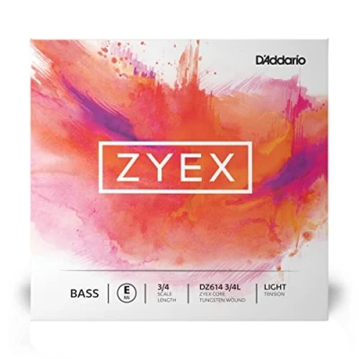 Image of D&#039;Addario Zyex Bass Single E String, 3/4 Scale, Light Tension