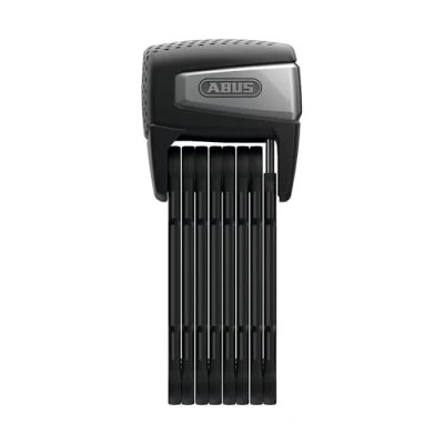 Image of ABUS folding lock BORDO One™ 6500A Smart bike with alarm keyless opening via smartphone and smartwatch incl. remote control holder security level 15